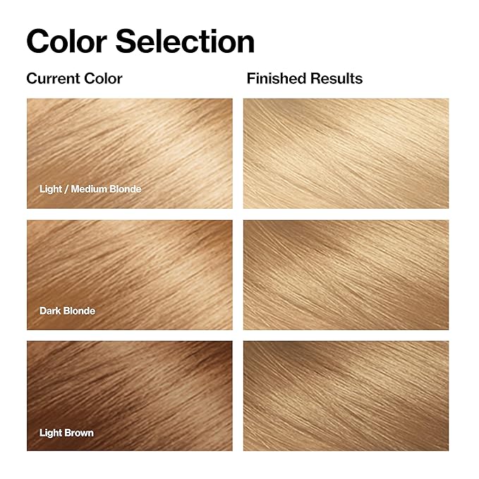 Revlon Colorsilk Beautiful Color, Permanent Hair Dye with Keratin, 100% Gray Coverage, Ammonia Free, 27 Light Blonde (Pack of 3)