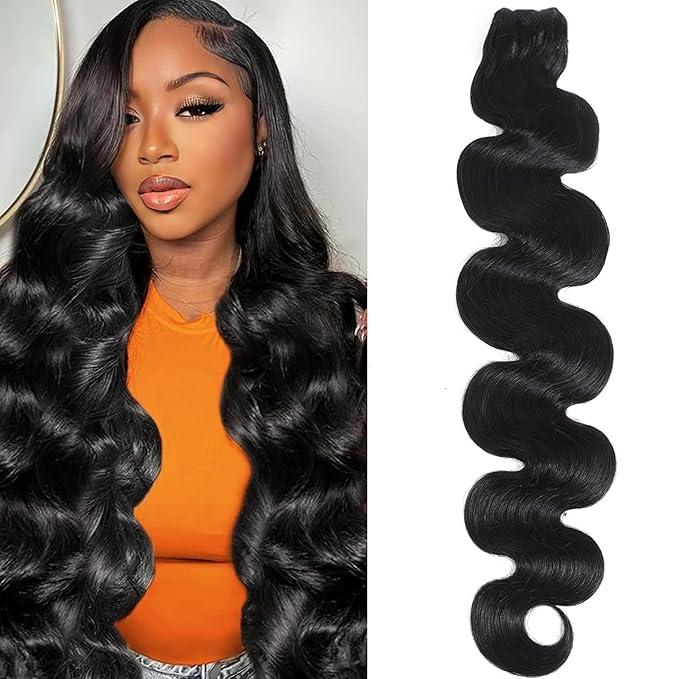 AZONA 16A Real Raw Bundles Body Wave Human Hair,No Tangle No Shedding Body Wave Bundles Human Hair,Triple Lifespan Over Regular Virgin Hair Bundle,Silky And Soft 20 Inch