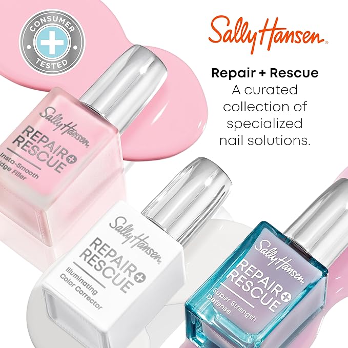 Sally Hansen Nail Treatment Repair + Rescue Illuminating Color Corrector | Reduces Nail Discoloration & Brightens Dull Nails