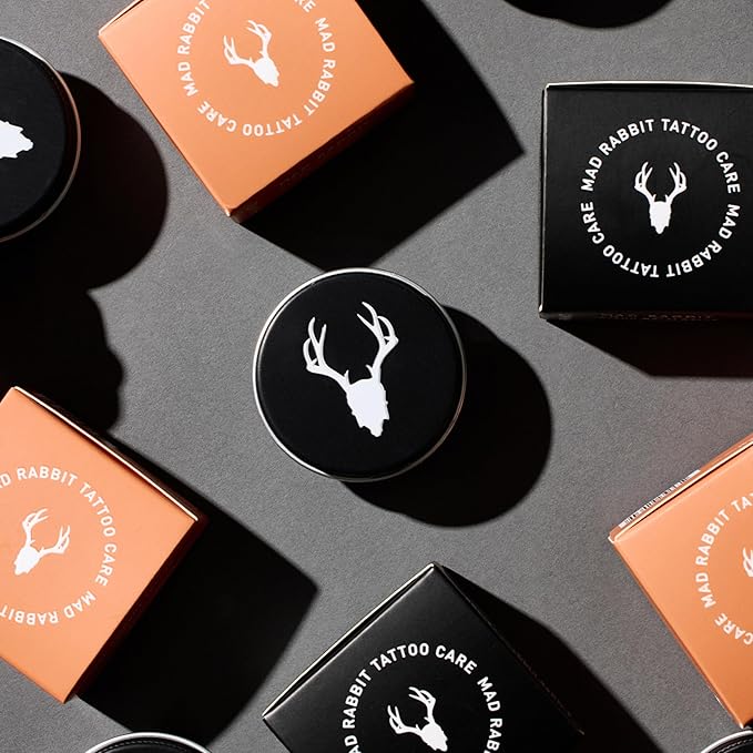 Tangerine & Vanilla Balm Salve - Tattoo Balm & Aftercare Cream, Color Enhancement that Revives Old Tattoos, Hydrates New Tattoos