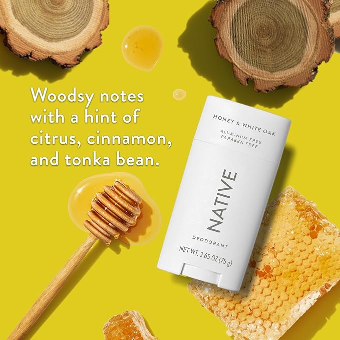 Native Honey & White Oak Deodorant 2.65oz