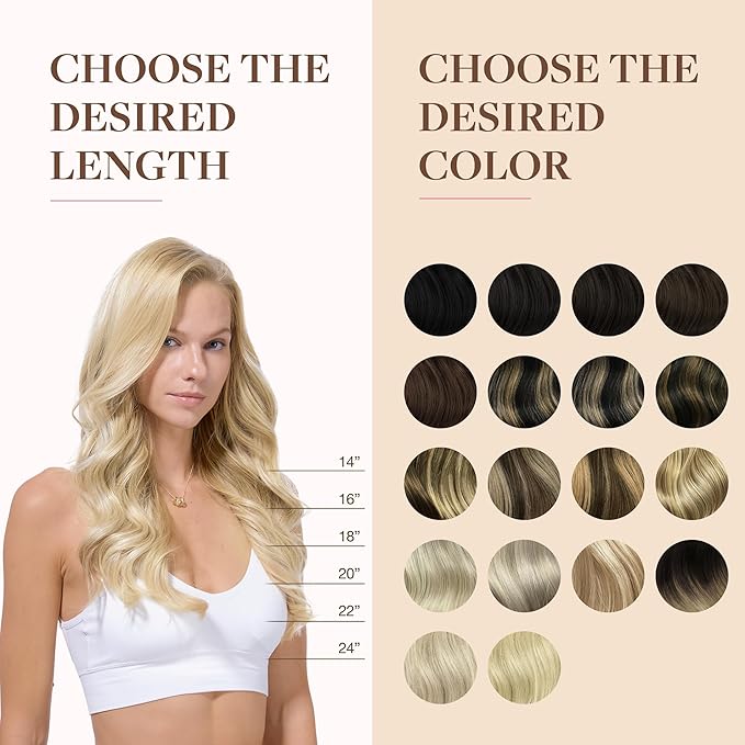 GOO GOO Clip in Hair Extensions Real Human Hair, Remy Human Hair Extensions Clip ins for Women, Natural Human Hair, 12inch 85g 7Pcs, #60A Platinum Blonde