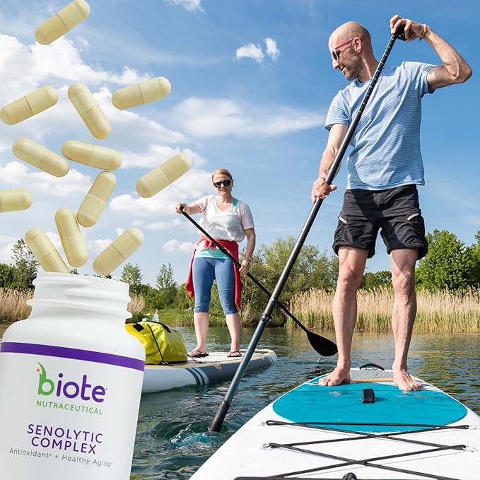 Biote Nutraceuticals - SENOLYTIC Complex - Antioxidants + Healthy Aging (30 Capsules)