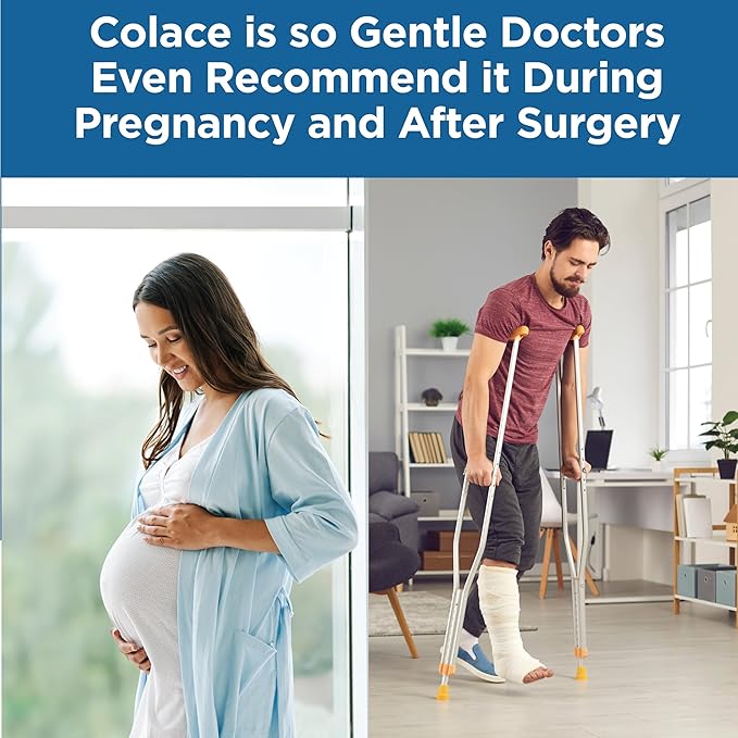 Colace Stool Softener 100 mg, 150 Capsules, Constipation Relief, Docusate Sodium, Gentle Docusate, Stimulant-Free, Regular Strength, #1 Doctor Recommended Stool Softener Brand