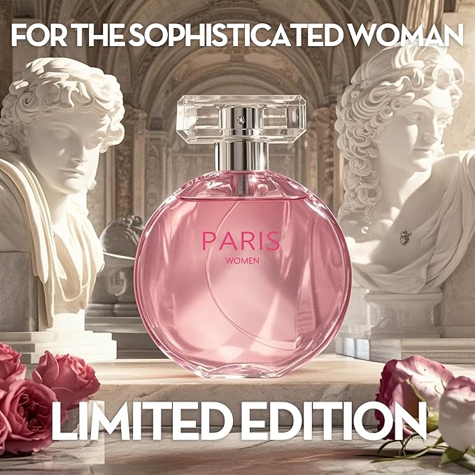 4PCS Perfume Set for Women - Floral Fragrance Gift Set with Vanilla,Sweet Fruity, Eau De Parfume| 3.4 Fl Oz Each Women's Cologne(Valentine Milano,Sexy Gold,Catch Love)