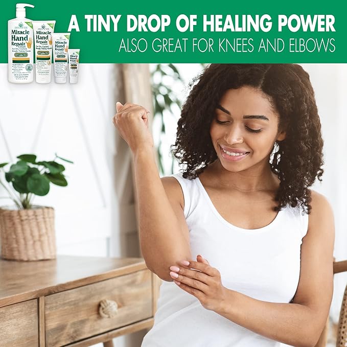 Miracle Hand Repair 8 oz & Miracle Foot Repair 1 oz tube
