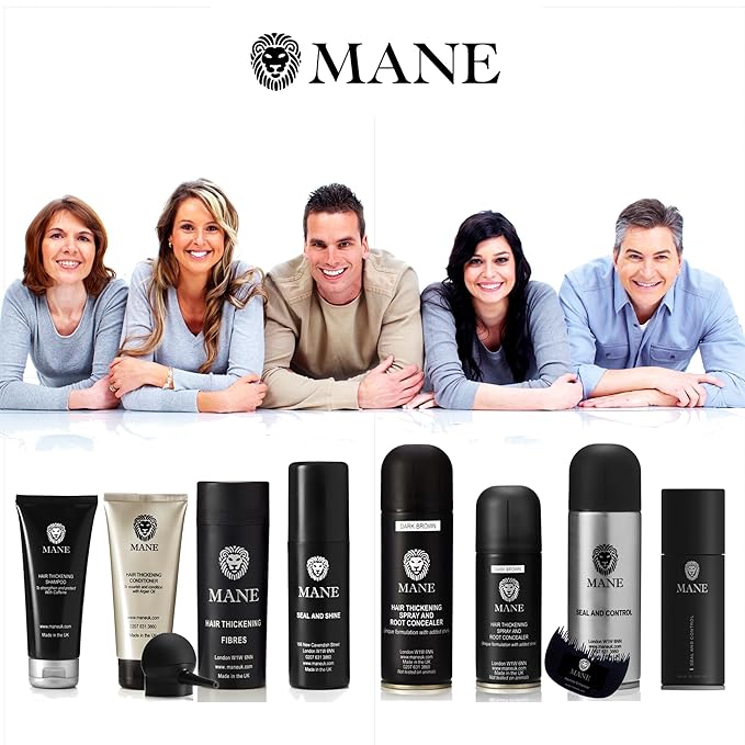 MANE Hair Thickening Spray Travel Pack (Dark Brown)