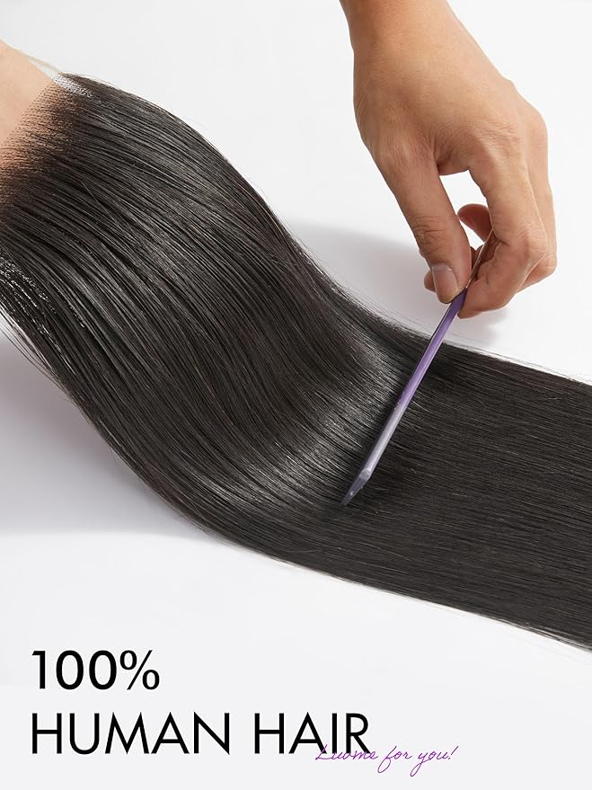 LUVME HAIR 5X5 Straight 14" Human Hair Lace Closure