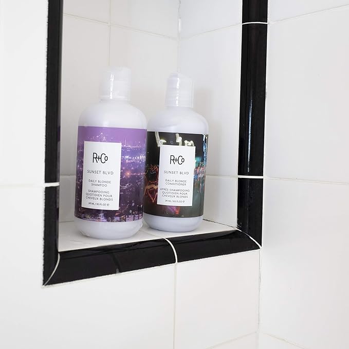 R+Co Sunset Blvd Daily Blonde Shampoo + Conditioner Duo 8.5 Fl Oz (Set of 2)