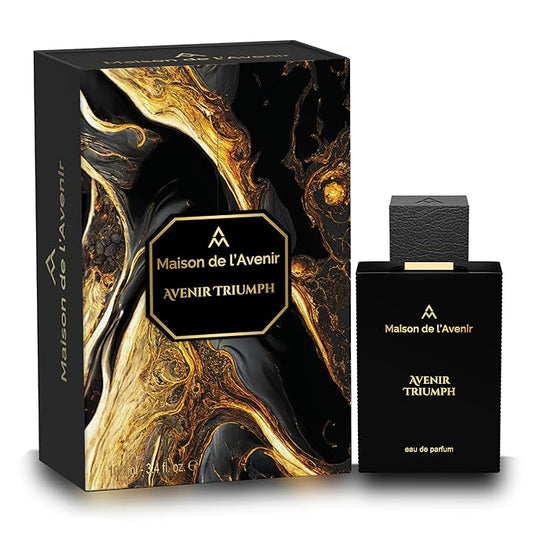 Maison de l'Avenir Avenir Triumph – SUPERNOVA COLLECTION | Citrus Spicy Fragrance | Unisex Cologne & Perfume | Natural & Essential Oils | Eau de Parfum (36 Hours) | Made in UAE | 100ml / 3.4 fl. oz.