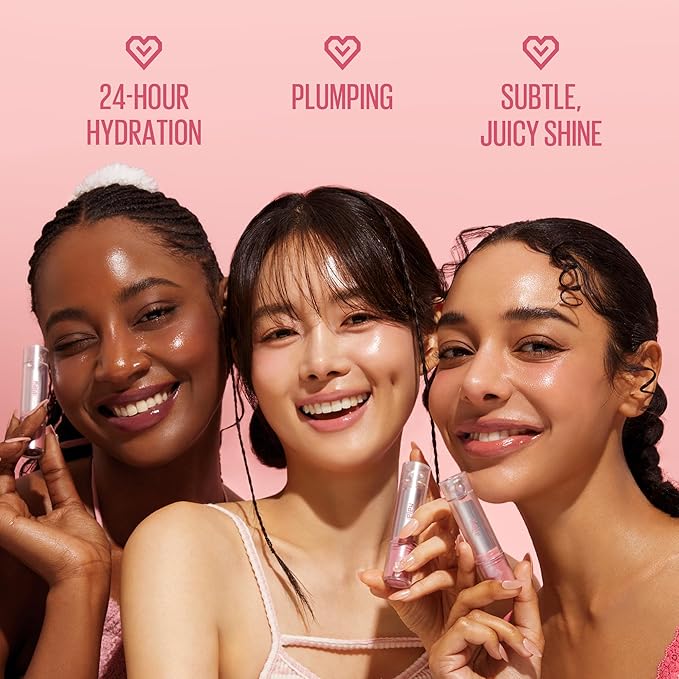 Kaja Juicy Glass Lip Balm | Plumping Lip Gloss Hydrating Lip Balm, Korean Beauty Tinted Lip Care, Moisturizing Lip Products, Nourishing Lip Moisturizer, Radiant Glow | Guava Punch, 0.15 oz
