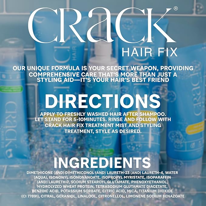 Crack HAIR FIX - Influx Restorative Hair Mask (6 oz)