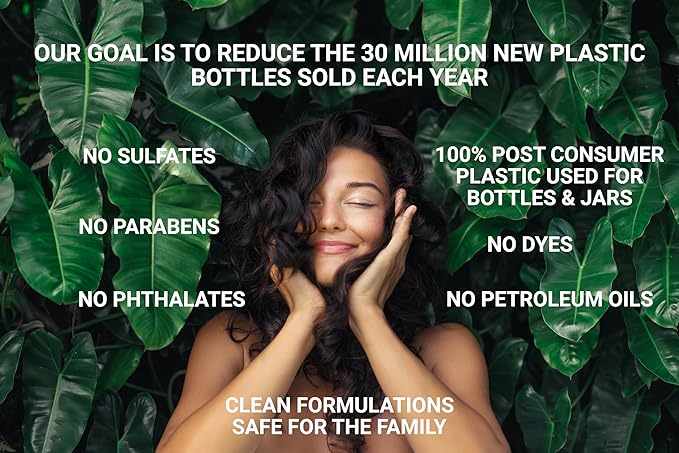 Leave-In Conditioner, 8.5 fl. Oz/250ml - Seaweed, Kelp & Algae Enriched Detangle & Shine Hair Treatment -Ideal For Frizzy and All Hair Type , Protects Scalp
