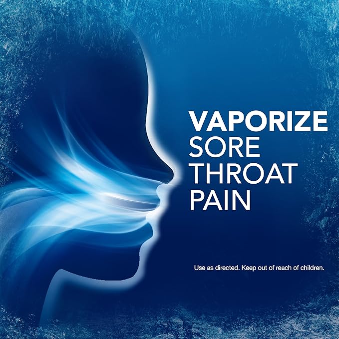 Vicks VapoCool Severe Sore Throat Drops, Max Strength Menthol, Soothes Sore Throat Pain, Winterfrost Flavor, 225ct (5-pack of 45ct)