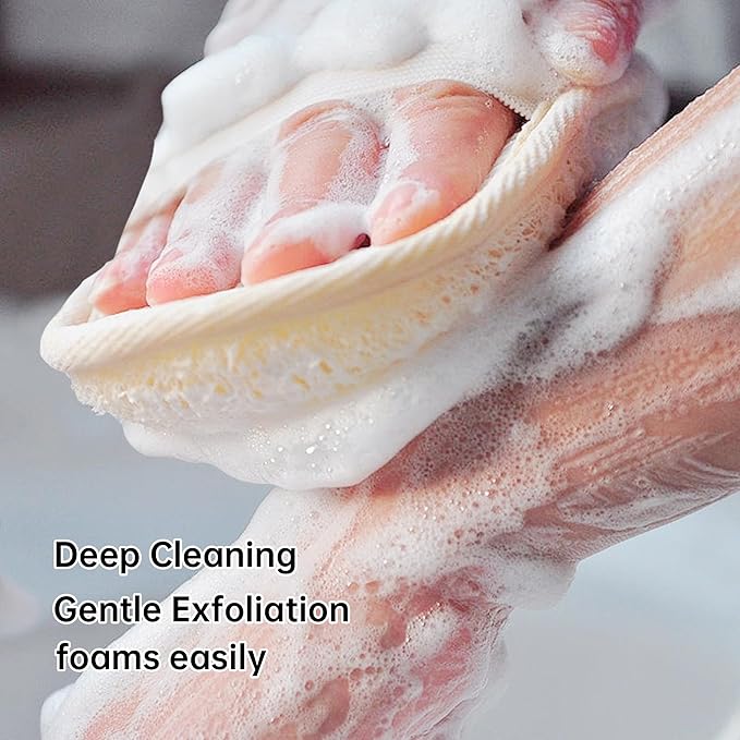 Natural Loofah Body Loofahs for Exfoliation (Pack of 2)- Eco-Friendly Material, Suitable for Shower and Bathtub Use, Exfoliating Loofah for Men and Women