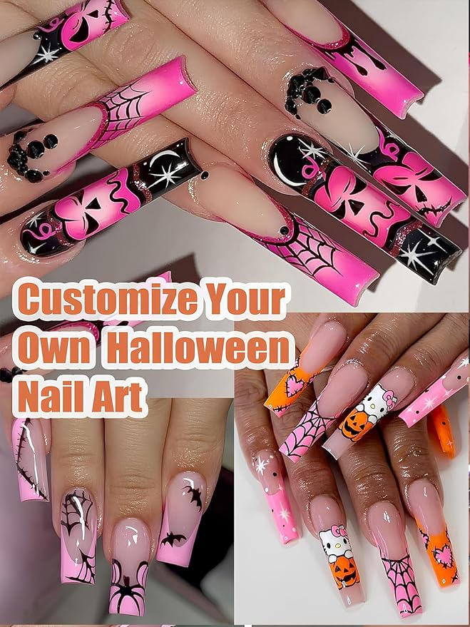 12 Colors Nail Art Pens, 3D Quick Dry Nail Point Graffiti Dotting Liner Pen Sets Nail Art Painted Pen Drawing Nail Design Kit for Nail DIY Decoration Christmas Gift