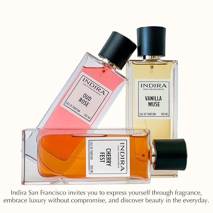 INDIRA Cognac Vanilla - Eau De Parfum - Warm Gourmand - Unisex - 100 ML / 3.4 FL OZ - Spray