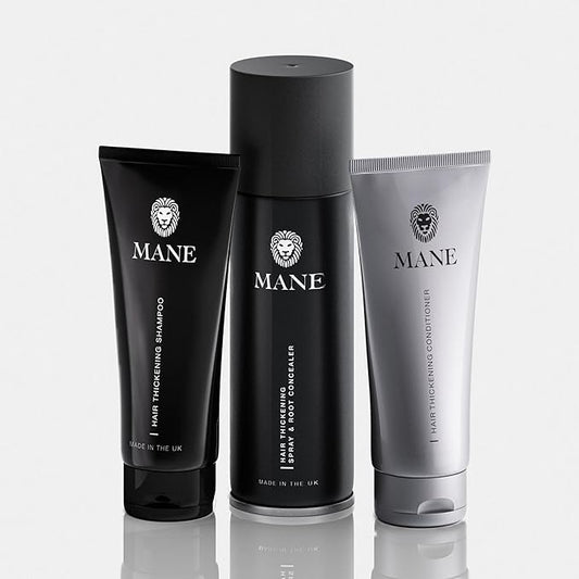 Mane Hair Thickener 200 ml with a Shampoo and Conditioner (Blond)