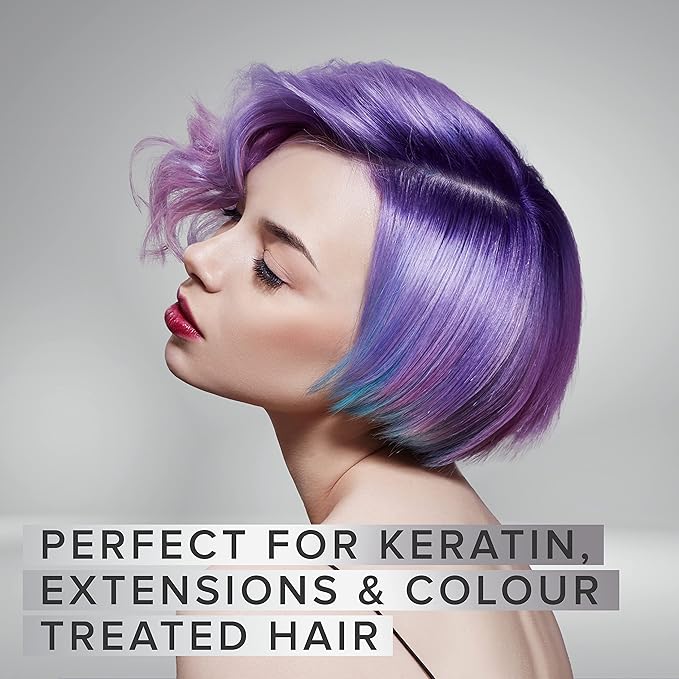SALT SULFATE FREE SHAMPOO for Color Treated Hair (17 Fl Oz / 500ml) Best Aftercare for Extensions (Unisex) Keratin Kit Treatment Straightening Fix Damaged After Care Paraben Free