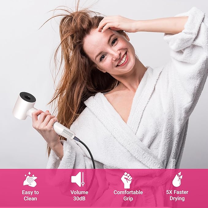 Premium Professional 1500W Portable High Speed Hair Dryer, Tideway Blow Ionic Hair Dryer, Travel Blowdryers for Hair, Gift, Home