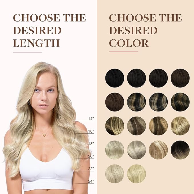 GOO GOO Clip in Hair Extensions Real Human Hair, Remy Human Hair Extensions Clip ins for Women, Natural Human Hair, 22inch 160g 7Pcs, #17A/60A Ash Blonde Highlighted Platinum Blonde