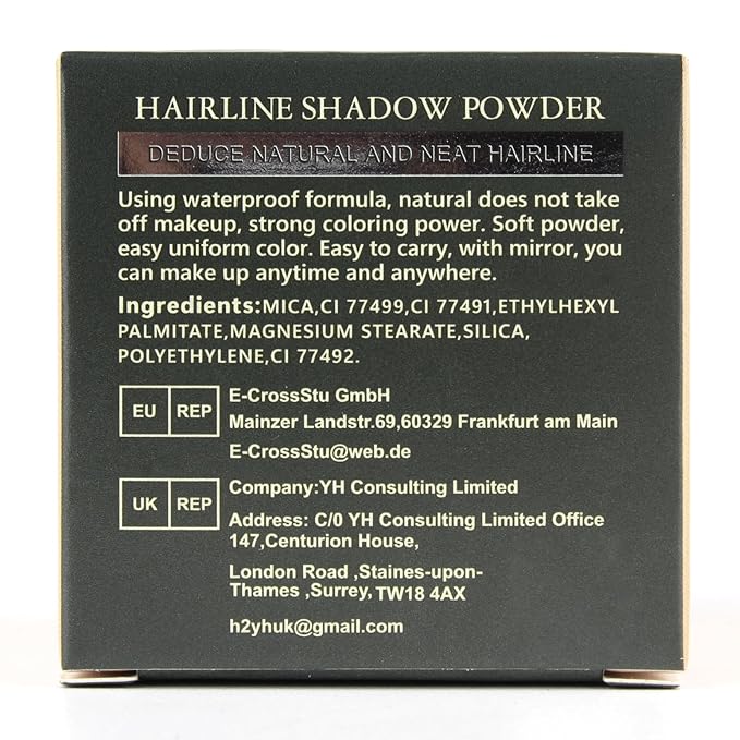 VOLLUCK Root Touch up Powder, Instant Hairline Powder for Thinning Areas and Gray Hair Coverage, Natural and Non-greasy Root Cover up for Women and Men (Light Blonde, 0.14 Ounce)