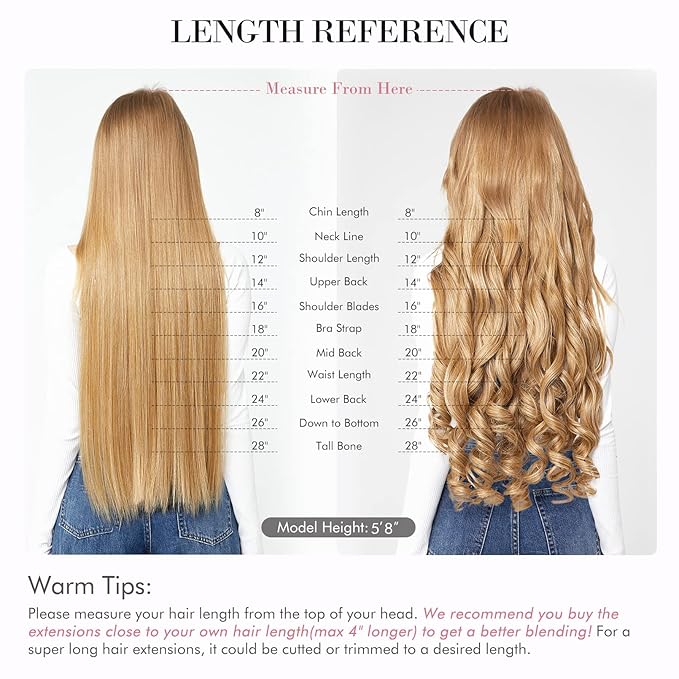 REECHO 14" 1-pack 3/4 Full Head Curly Wave Clips in on Synthetic Hair Extensions HE008 Hair pieces for Women 5 Clips 4.5 Oz Per Piece - Dark Chocolate Brown