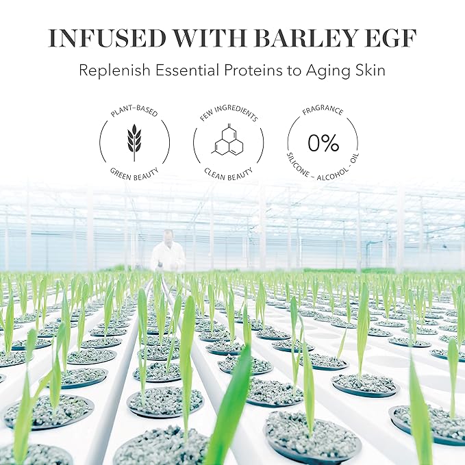 BIOEFFECT EGF Serum | Barley-Derived Epidermal Growth Factor + Hyaluronic Acid | Anti-Aging Face Serum for Fine Lines & Wrinkles, Hydration & Firmness, 20 mL / 0.68 oz