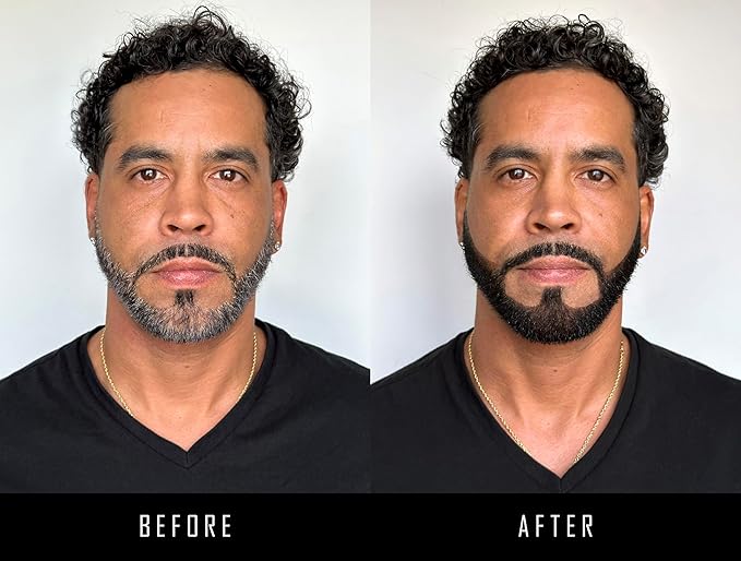 Jet Black Men's Hair Color