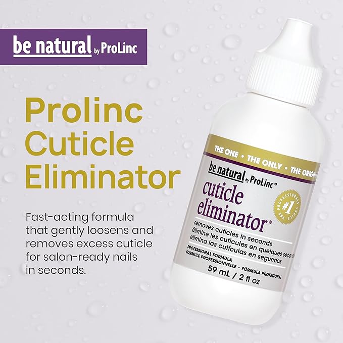 ProLinc Cuticle Eliminator - Instant Cuticle Remover Liquid, Softener for Nails, Removes Cuticles in Seconds, Nail Care, 2 fl oz