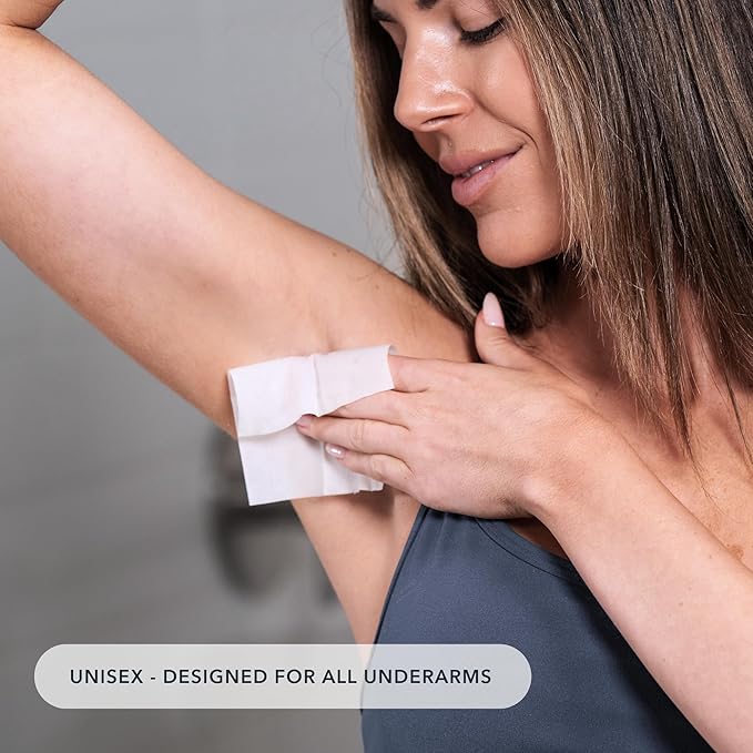 SweatBlock Clinical Strength Antiperspirant Wipes for Men Women Excessive Sweat Protection Hyperhidrosis Treatment Stops Underarm Perspiration Up to 7 Days Includes 10 Individually Wrapped Sweat Wipes