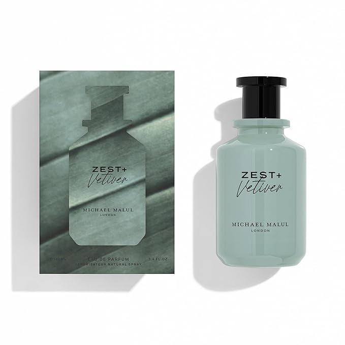 Michael Malul Zest + Vetiver Eau de Parfum for Men - 100ml | 3.4oz