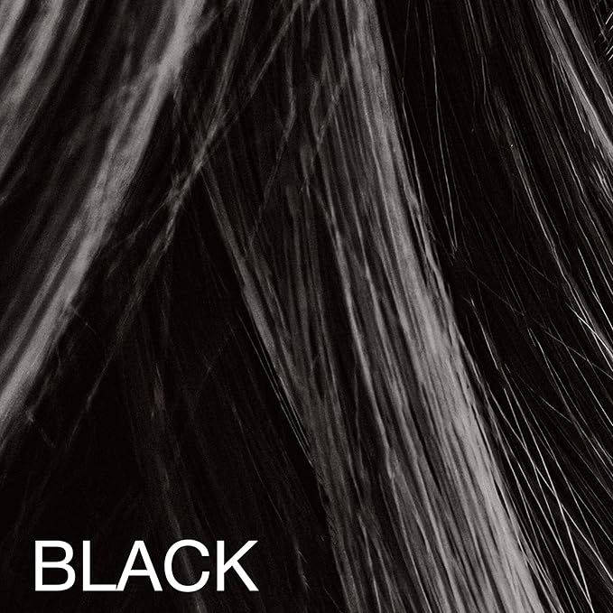 Mane Hair Building Fibers with a Seal and Shine finishing spray (Black)