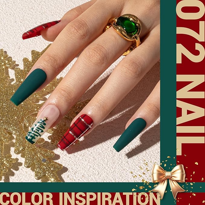 MelodySusie Thick Red Gel Nail Polish,0.5fl oz Christmas Red Soak Off UV LED Dark Red Gel Polish Christmas Gift for Women Nail Art Manicure Salon DIY Nail Design Decoration at Home-072-A1814