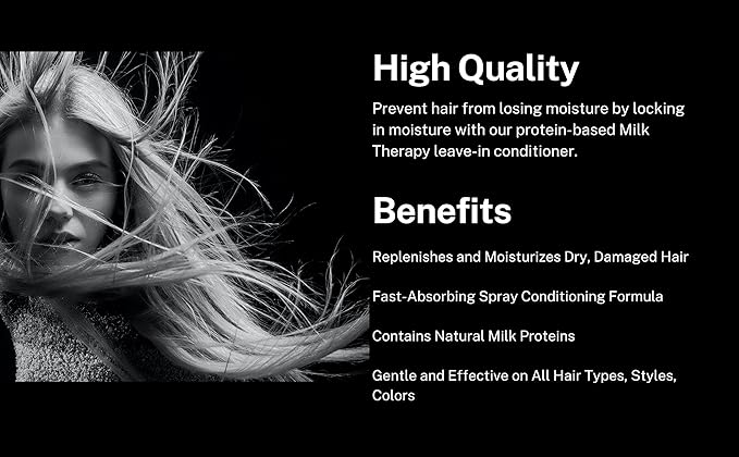 Morfose Milk Therapy Deep Conditioner and Hair Mask Set - Intense Treatment for Dry, Damaged Hair - Hair Moisturizer and Botox Effect