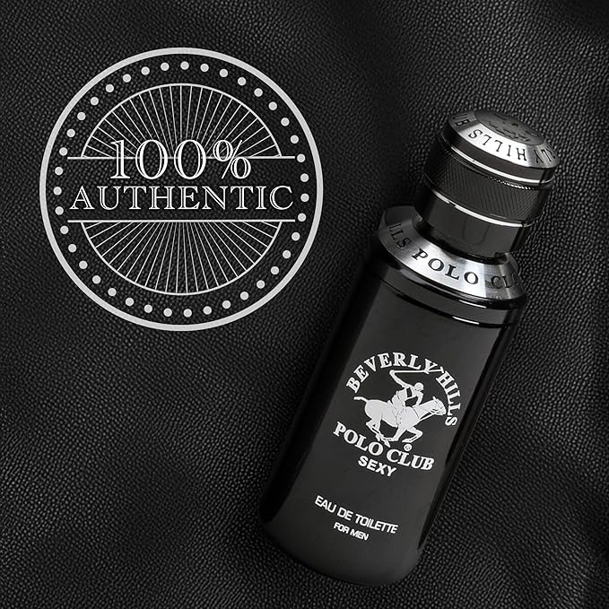 Beverly Hills Polo Club SEXY - Oriental, Woody Cologne for Men - Timeless, Fresh & Masculine Fragrance Scent - Eau De Toilette Spray 3.40fl.oz / 100ml