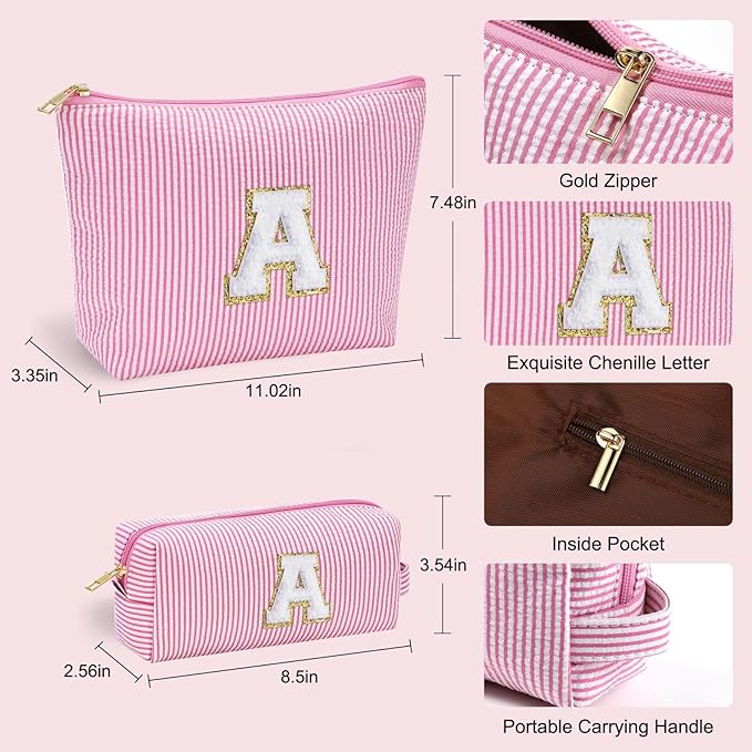 YOOLIFE Christmas Gifts For Teenage Girls Birthday Gift for Girls Makeup Bag Cosmetic Bag Teacher Gifts for 3 4 5 6 7 8 9 10 11 12 13 Year Old Girl Christmas Gift For Women S