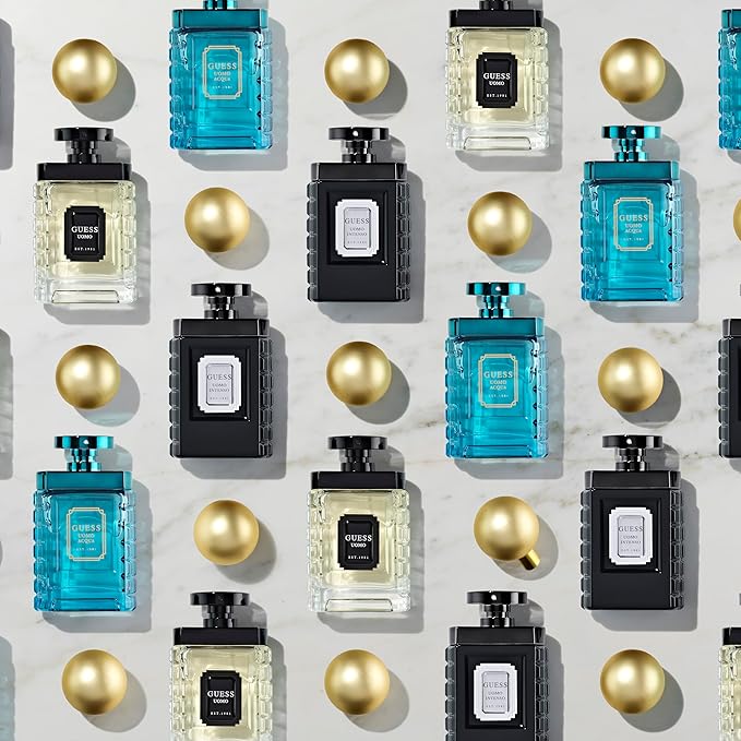 Guess Uomo Acqua Eau de Toilette Cologne Spray For Men, 1.7 Fl. Oz.