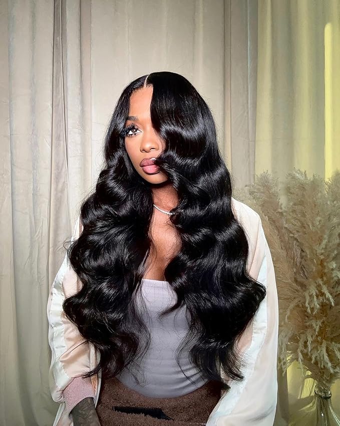 Body Wave Bundles 18 20 22 Inch Human Hair 10A 100% Unprocessed Brazilian Body Wave Bundles 3 Bundles Human Hair Natural Black Color