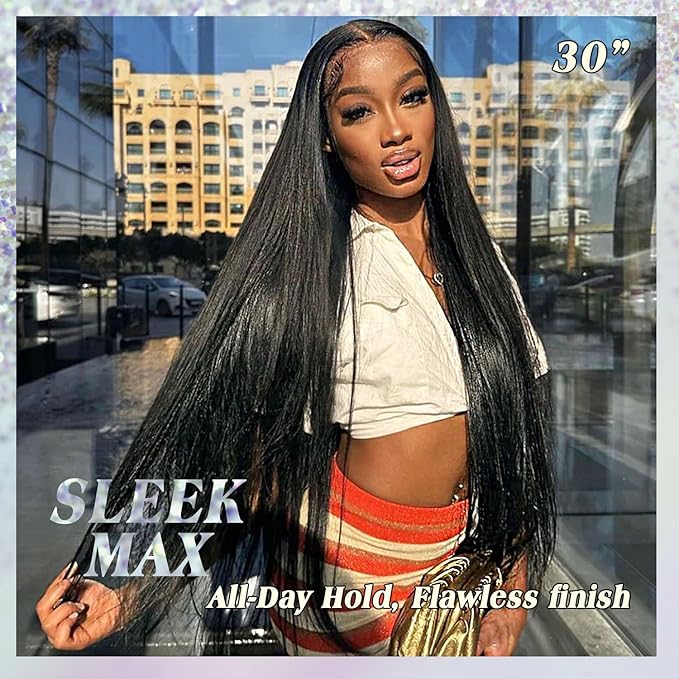 13x6 Real SKINLIKE HD Lace Wig Human Hair 200% Density 12A Straight Frontal Wigs Human Hair Invisible 0.1mm Ultra-thin Frayed Ends Straight Lace Front Wigs Human Hair Pre Plucked Tiny Knots 28Inch