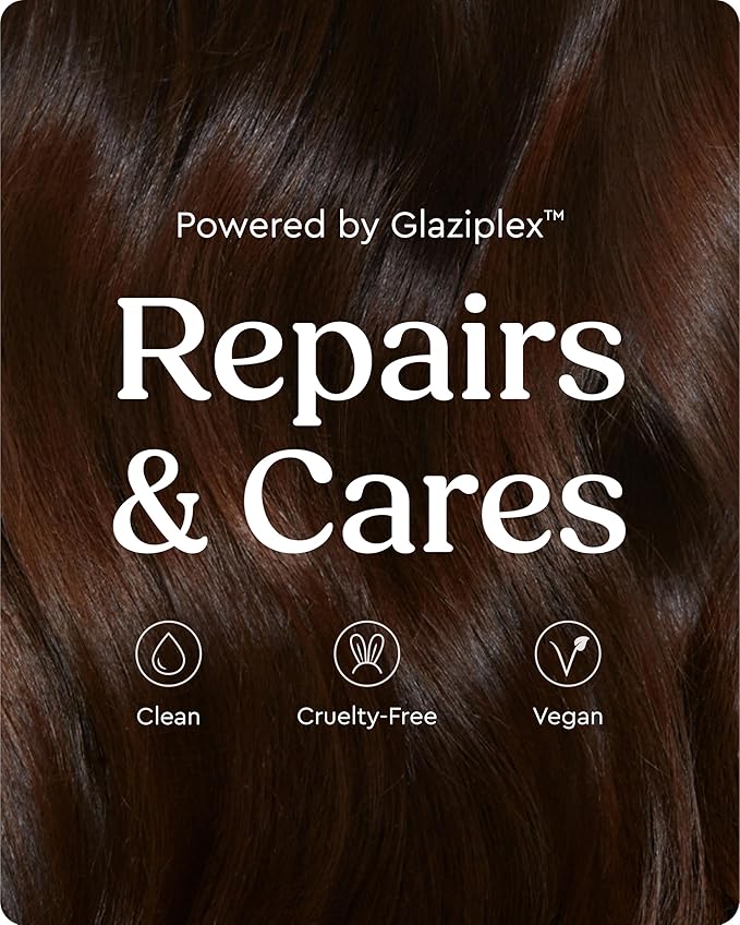 glaze Glaziplex Bond Repair Hair Treatment – 4-in-1 Bonding Formula – Deep Conditioning mask for Damaged Hair – Strengthens & Protects in Just 4 minutes - 4oz/120ml