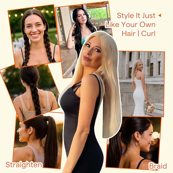 Full Shine Hair Extensions Real Human Hair Sew In Color #2/60/2 Weft Hair Extensions Soft Silky Hair 20 Inch 105G Invisible Weft Extensions Dark Brown Hair
