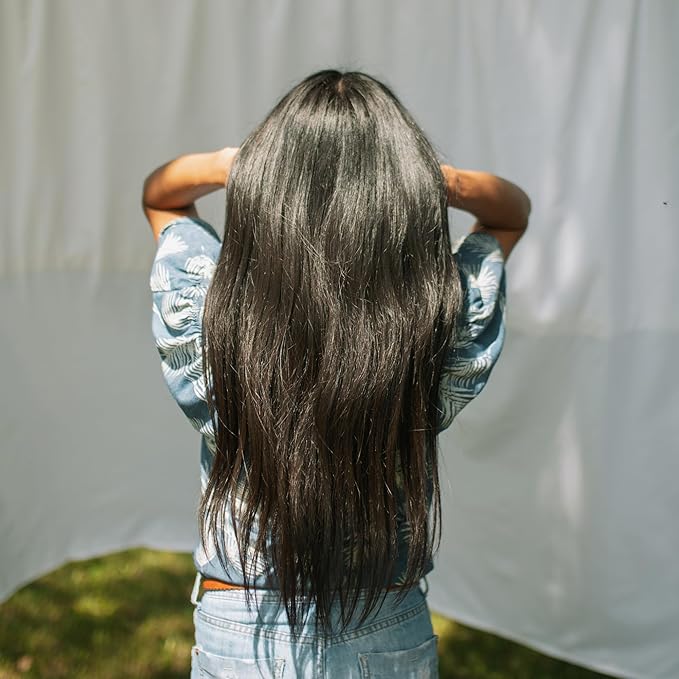 100% Real European Human Hair Keratin Bond Extensions 20" Dark Chocolate #2