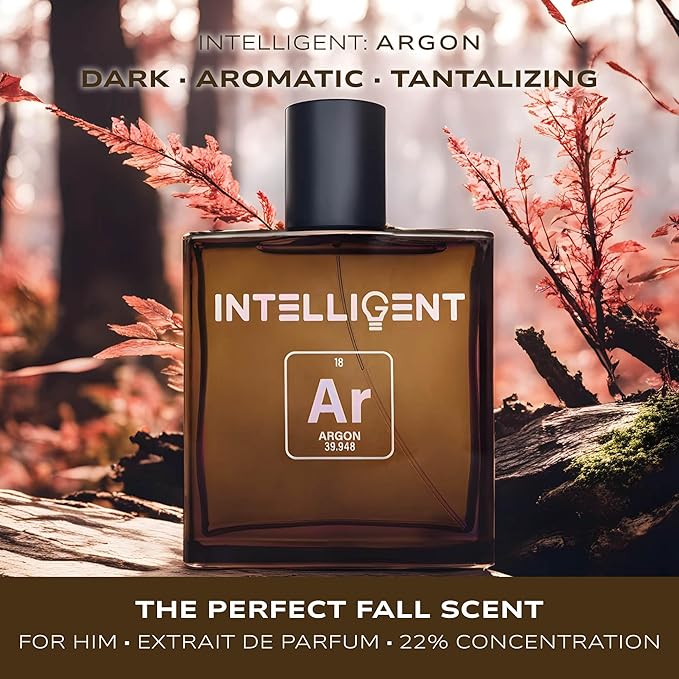Intelligent Peak Season Fragrance Bundle - Neon (Spring) H2O (Summer) Argon (Fall) Gold (Winter) | Extrait de Parfum for Men | Each 3.4 Fl Oz (100 mL)