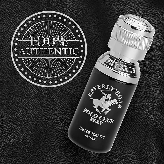 Beverly Hills Polo Club BHPC Men's Eau De Toilette Bonus Pack | Sexy Scent | Long-Lasting Fragrance with Portable Pocket Spray
