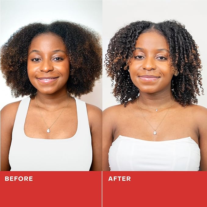 SheaMoisture Curl Stretch Multi-tasking Volume Cream Kalahari Melon Oil and a Tropical Vacation Scent With Hydrating Hyaluronic Serum, Defines Type 4 Curls For Days 11 Fl Oz