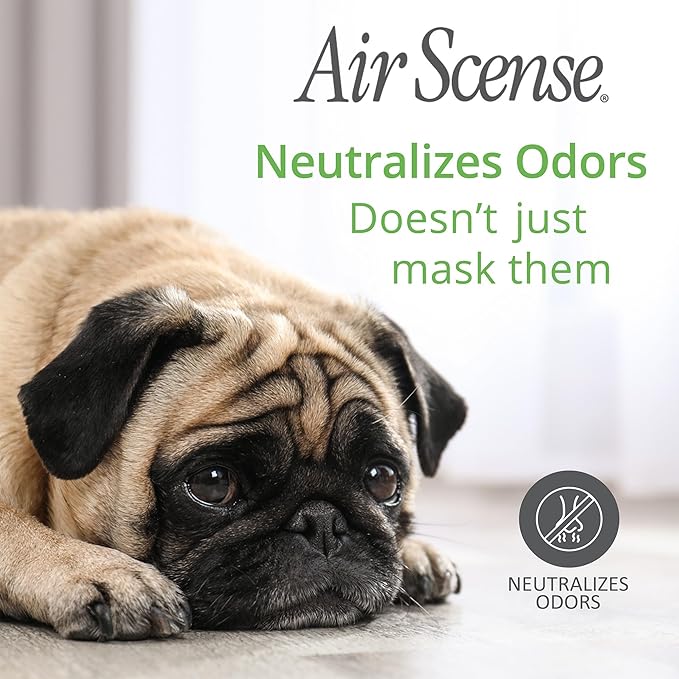 Air Scense Air Freshener Deodorizer Room Spray for Bathroom & Home, Essential Oils, Natural Lime - 7 fl oz (1-Pack)