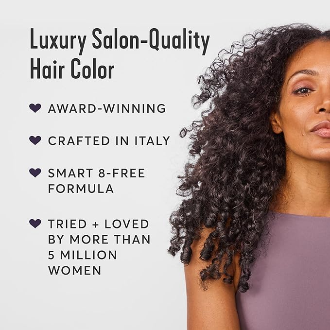 Madison Reed Radiant Hair Color Kit | 2NNA Darkest Cool Black with Ash Undertones (Pescara Black) for 100% Gray Hair Coverage | Dimensional Permanent Hair Dye | PPD-Free & Ammonia-Free | 2 Pack
