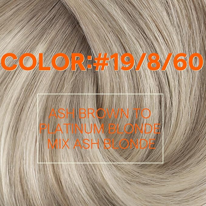 Full Shine Sew In Hair Extensions Real Human Hair Color 19/8/60 Weft Extensions For Women Remy Straight Hair Weft Sew In Extensions 16 Inch 105G