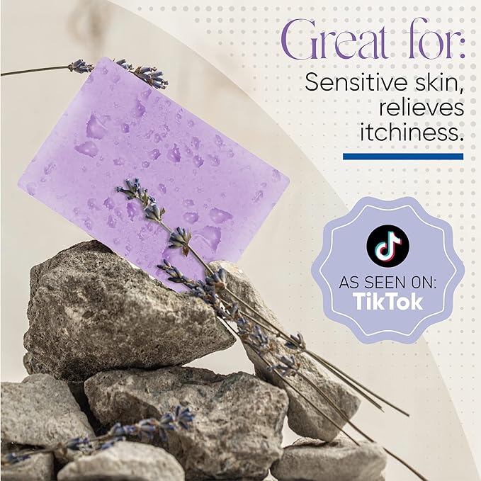 T.Taio Esponjabon Soap Sponge - Cleansing Shower Scrubber - Cleaning Bath Wash Scrub - Oil Removal - Massage & Lather Foot, Elbow, & Face - Bathroom Accessories - Fresh Lavender Scent